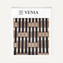 Marrakesh Stripe Fabric - Brown