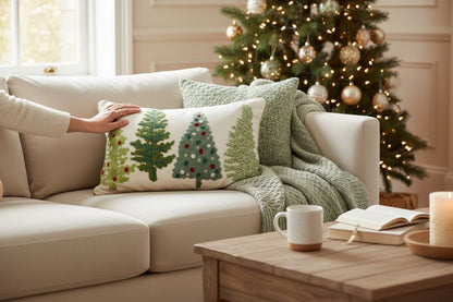 Holiday Pine Cushion
