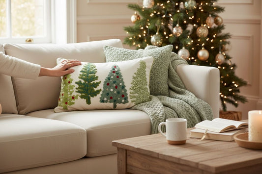 Holiday Pine Cushion