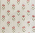 Carnation Buti Wallpaper – Coral Pink
