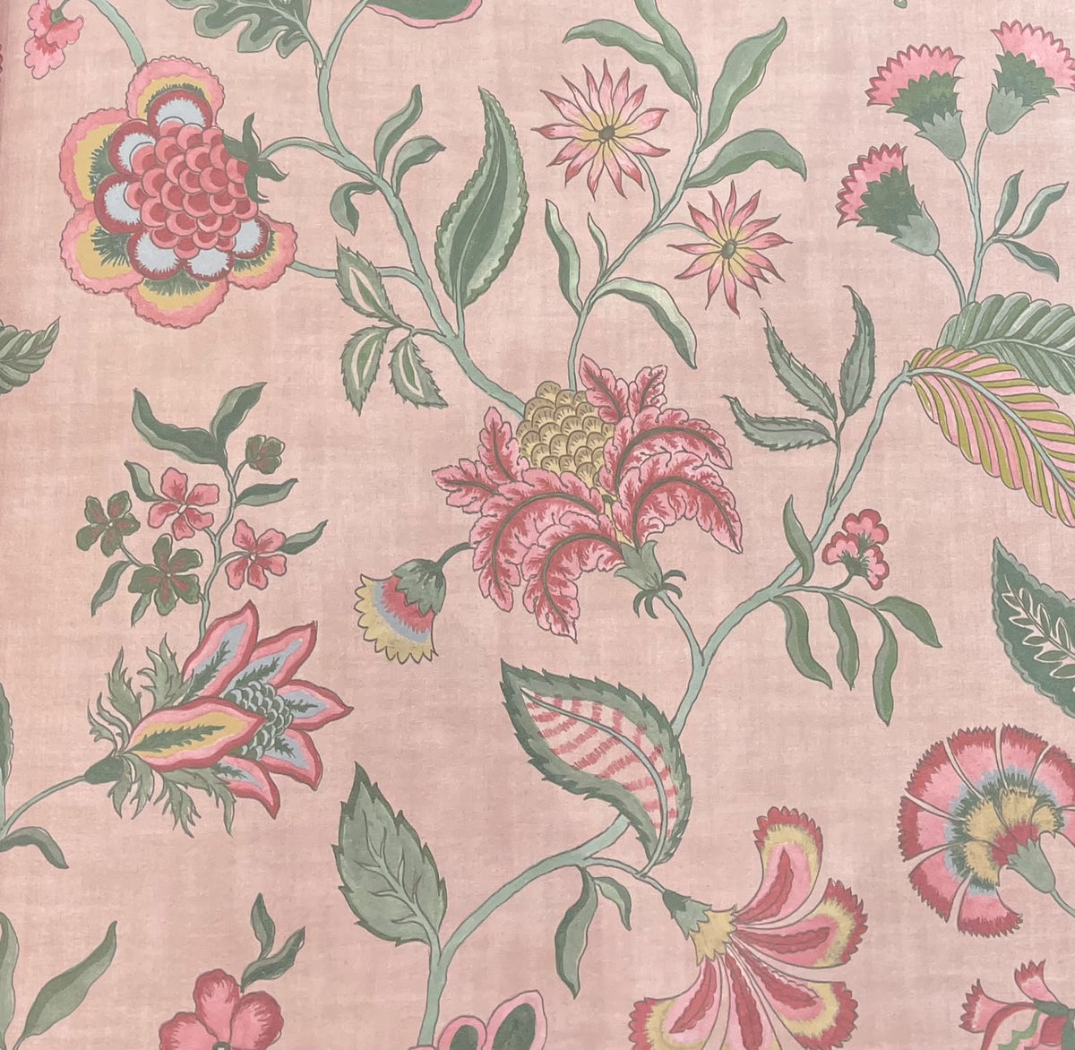Chintz Garden Wallpaper – Rose