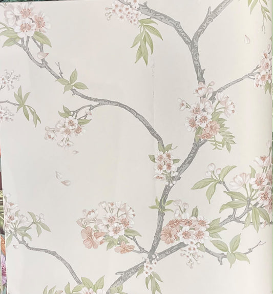 Sakura Wallpaper – Cream
