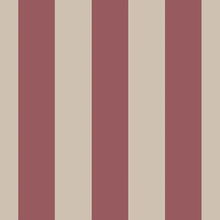 Awning Stripes Wallpaper - Candy Pink