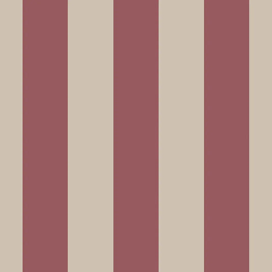 Awning Stripes Wallpaper - Candy Pink