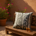 Scrollwork decorative cushion cover | Venia Home