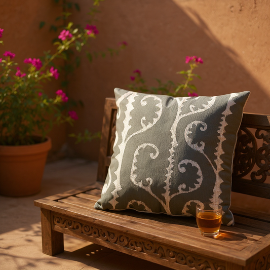 Scrollwork Cushion