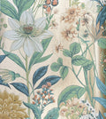 Dahlia Dreams Wallpaper – Champagne