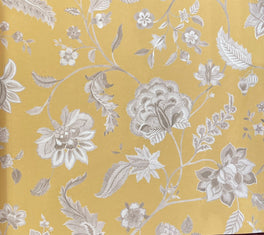 Whispering Blossoms Wallpaper – Mustard