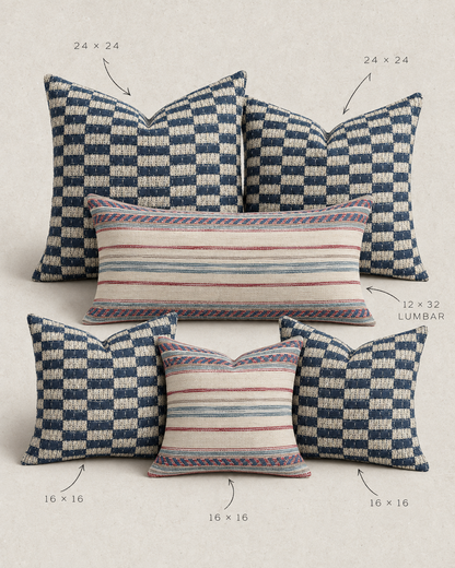 Basketweave Fabric - Navy Blue