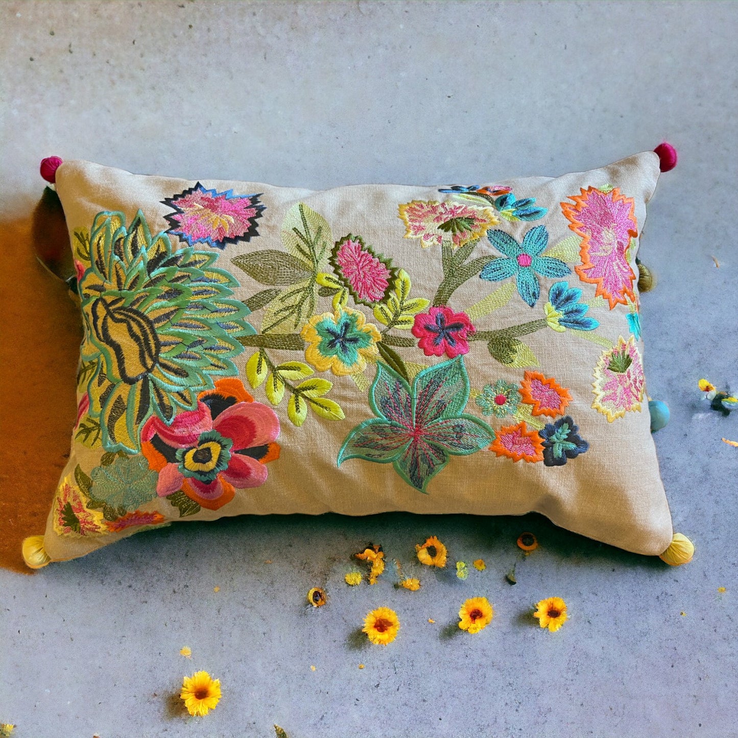 Floral Cushion cover