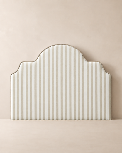 Classic Stripe Fabric - Beige