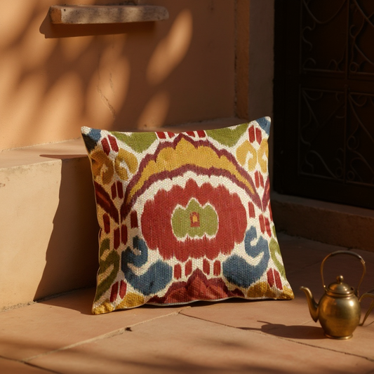 Medallion Motif Cushion - 1