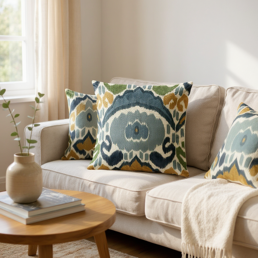 Medallion Motif Cushion - 2