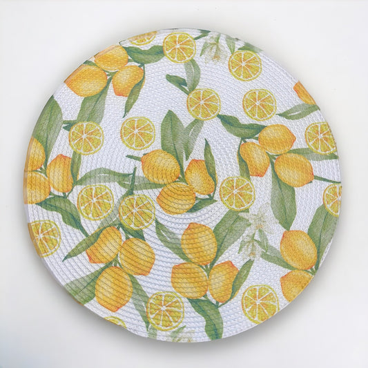 Citrus Sunshine Jute Place Mat