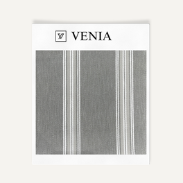 Shadow Stripes Fabric - Grey