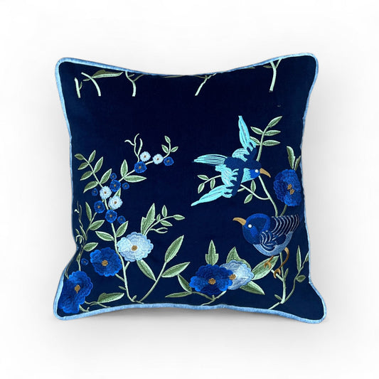 Midnight Fleur Cushion