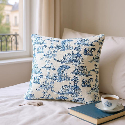 Toile Trot Cushion