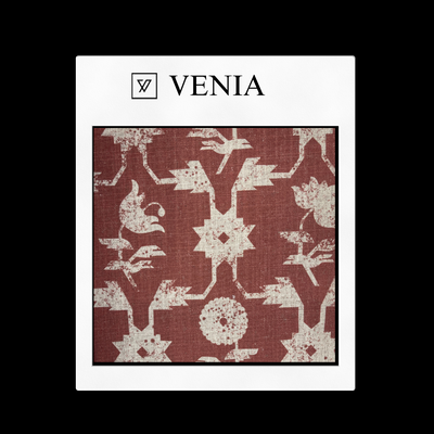 Contemporary Canvas Fabric - Terracotta