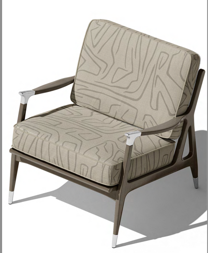 Contour Velvet Fabric - Mushroom