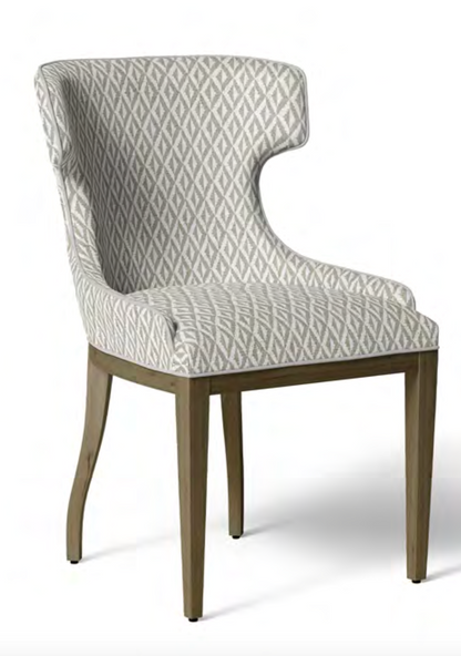 Facet Diamond Fabric - Grey
