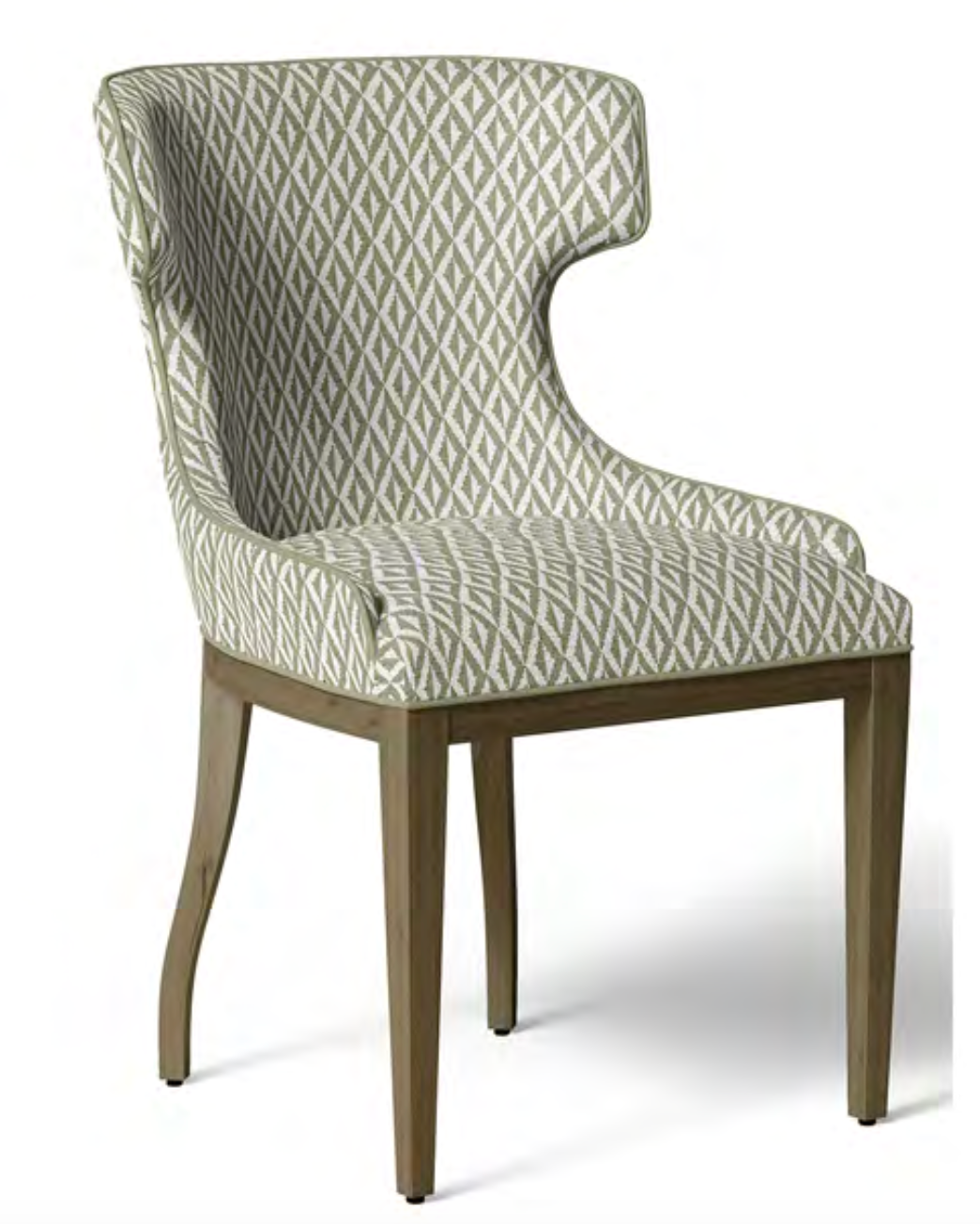 Facet Diamond Fabric - Olive