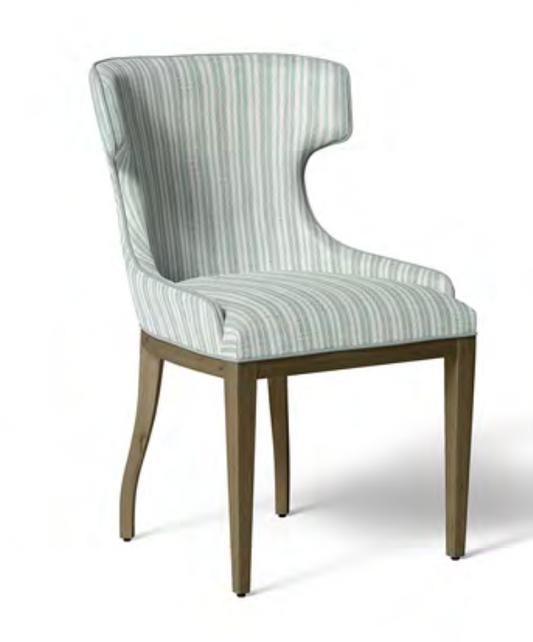 Tonal Stripe Fabric - Jade Green