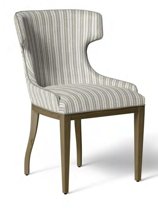 Tonal Stripe Fabric - Grey