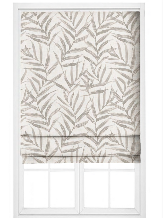 Palm Sketch Fabric – Grey