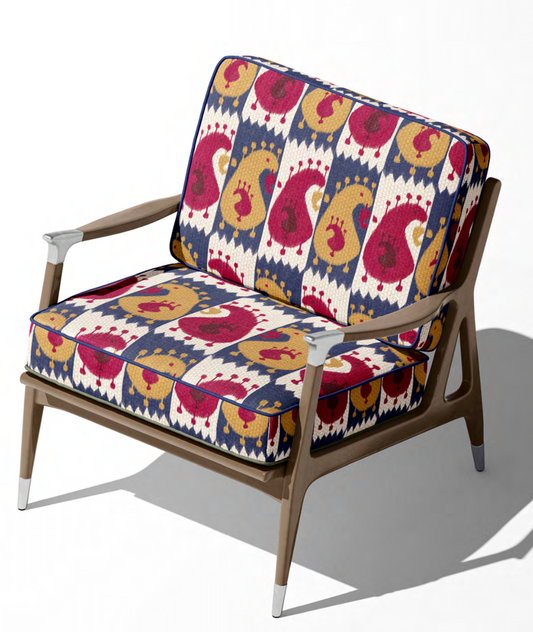 Playful Paisley Fabric – Multi Color