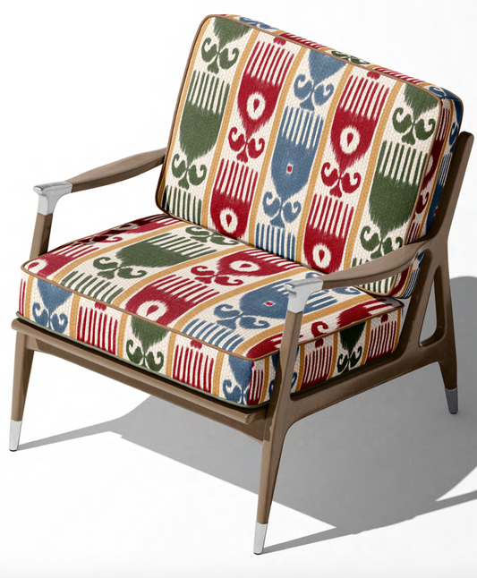 Ikat Grid Fabric – IV