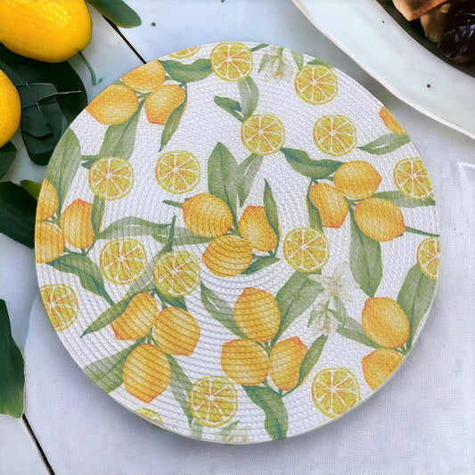 Citrus Sunshine Jute Place Mat