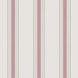 Pavilion Stripe Wallpaper - Pink