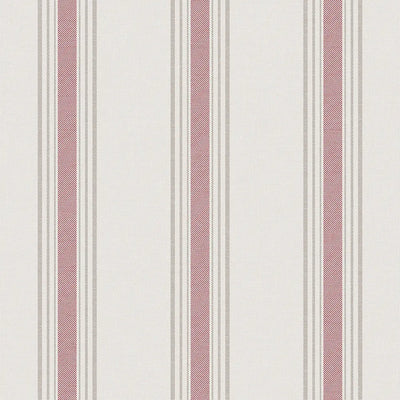 Pavilion Stripe Wallpaper - Pink