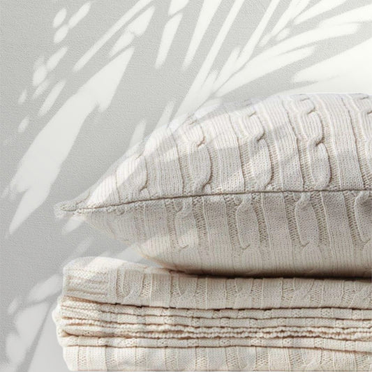Mabel Throw - White