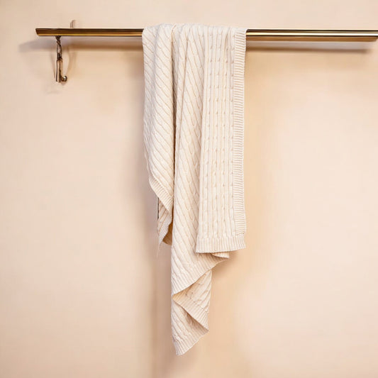 Mabel Throw - White