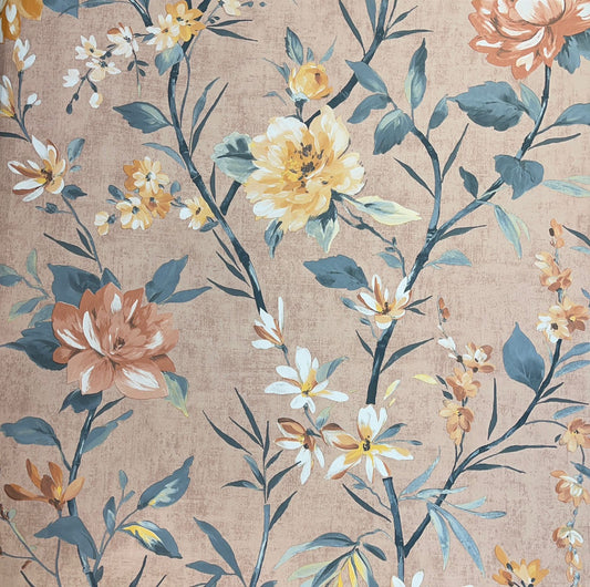 Meadow Muse Wallpaper  – Rosewood
