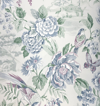 Lilac Chinoiserie Wallpaper