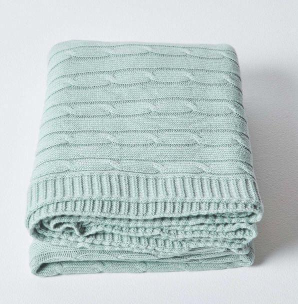 Mabel Throw - Sage