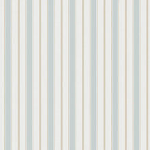 Balanced Stripes Wallpaper – Soft Blue