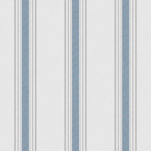 Pavilion Stripe Wallpaper - Blue
