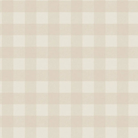 Gingham Cross Wallpaper