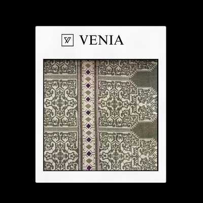 Spice Route Impressions Fabric - Green