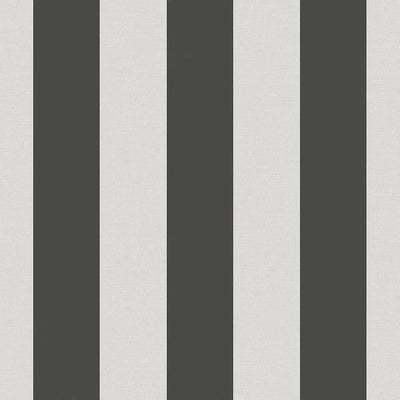 Awning Stripes Wallpaper - Grey
