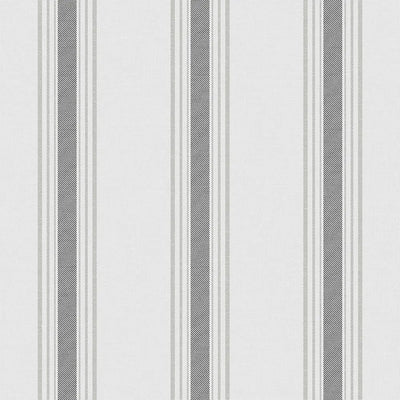 Pavilion Stripe Wallpaper - Grey