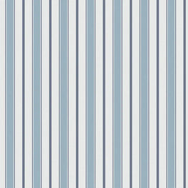 Harbour Stripe Wallpaper – Light Blue