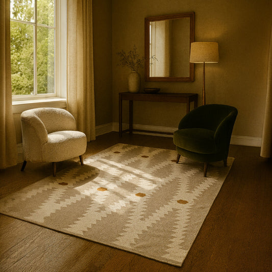Pixel Field Rug