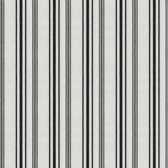 Abstract rhythm stripe black and white fabric detail 2