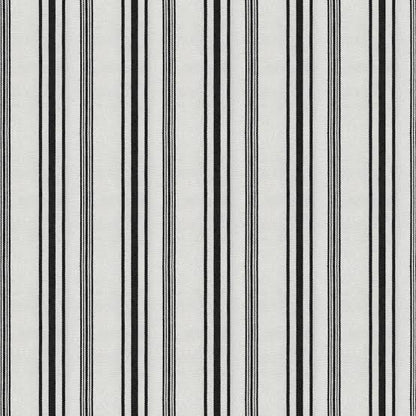 Abstract rhythm stripe black and white fabric detail 2