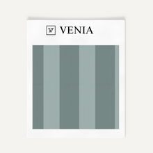 Atelier Stripe Velvet Fabric - Seafoam Mix
