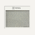 Mist blue beaded loop upholstery fabric swatch by Venia Home
